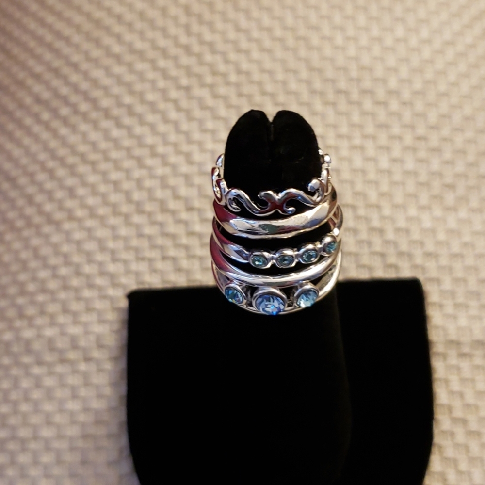 (MD)  Silver Toe/Pinky Rings Group - Picture 3 of 8